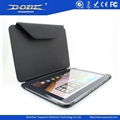 Black Note-book PU Protective Case with a Folding Stand for Samsung Galaxy N800 1