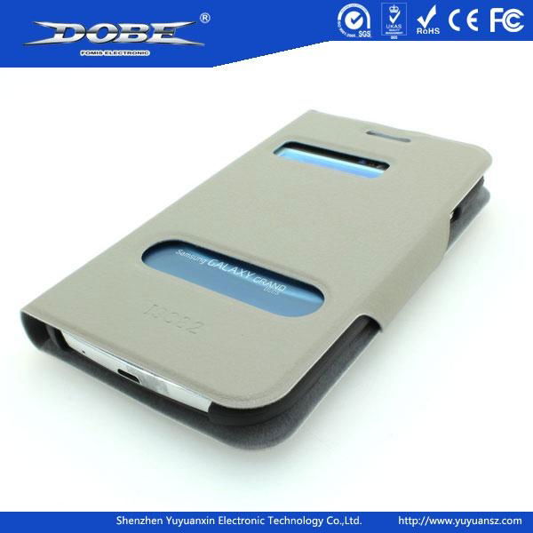 Wallet leather preotective cases for samsung galaxy S3 9082 with PU material