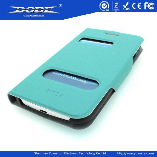 Wallet leather preotective cases for samsung galaxy S3 9082 with PU material 5