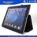 Black Note-book PU Protective Case for iPad 3 and iPad 4 with a Stand 2