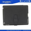 Black Note-book PU Protective Case for iPad 3 and iPad 4 with a Stand 4