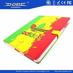 Stylish Note-book PU Protective Case for iPad 3 and iPad 4 with a Stand