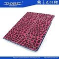 Leopard Phote-frame PU Protective Case Folded as a Stand for iPad 3 and iPad 4 5