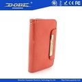 Pink Orange Wallet Design Protective Case for iPhone4&4S and iPhone5 with PU mat 3