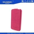 Purple Red Flipped design Protective Case for iPhone4&4S and iPhone5 with PU mat 4