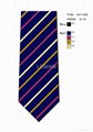 100%micpolyester woven necktie 2