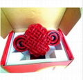 chinese knot shape mini speaker with 3.5mm plug 1