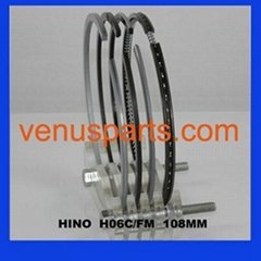 piston ring for hino H06C 13011-2080