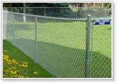 PVC Chain link fence