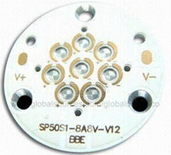 Aluminum PCB Board with 1.2mm Thickness and 1oz Copper Thickness