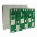 Aluminum Base PCB with White Silkscreen and HASL Surface Finish, Single Layer 2