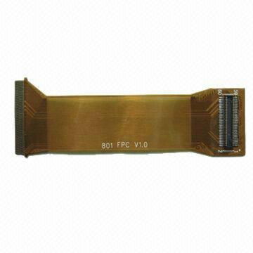 Single-layer Flexible PCB with Double Access Contact and Gold PlatingLong 2