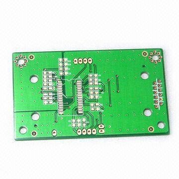Double-sided PCB with 1oz Copper Thickness, Immersion Gold Finish and 1.6mm Boar