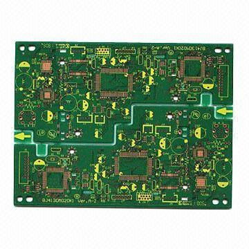 Double-sided PCB with 1oz Copper Thickness, Immersion Gold Finish and 1.6mm Boar 2