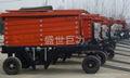 Shear fork lift platform