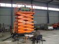 Shear fork lift platform  3