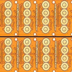 Flexible PCB with Component SMT and ENIG Surface Finish