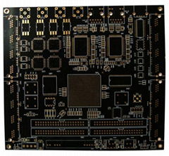 Double-sided LED PCB Board for Lighting, with 1oz Copper Thickness 