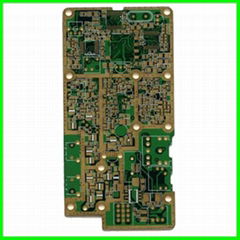 Single-sided Plating HAL PCB with 1 Layer and Aluminum Board