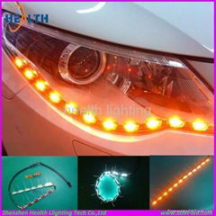 Dual Color Flexible DRL light with Turning Light