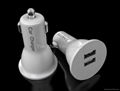 Car charger - dual USB outputs 3