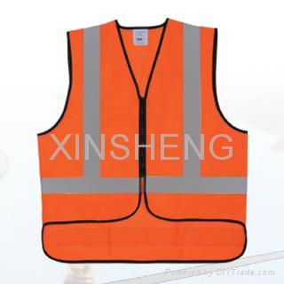 safety vest with customers logo 
