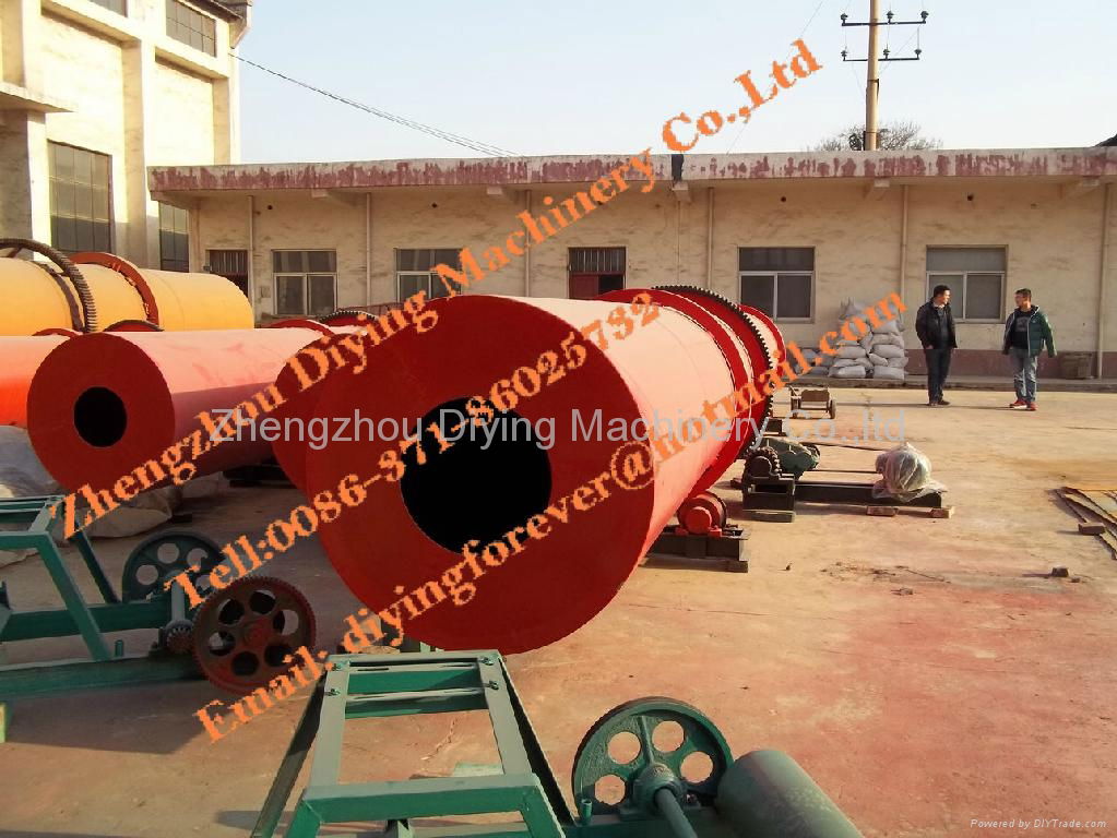 high efficiency rotary drum dryer/cow manure rotary drum dryer 2