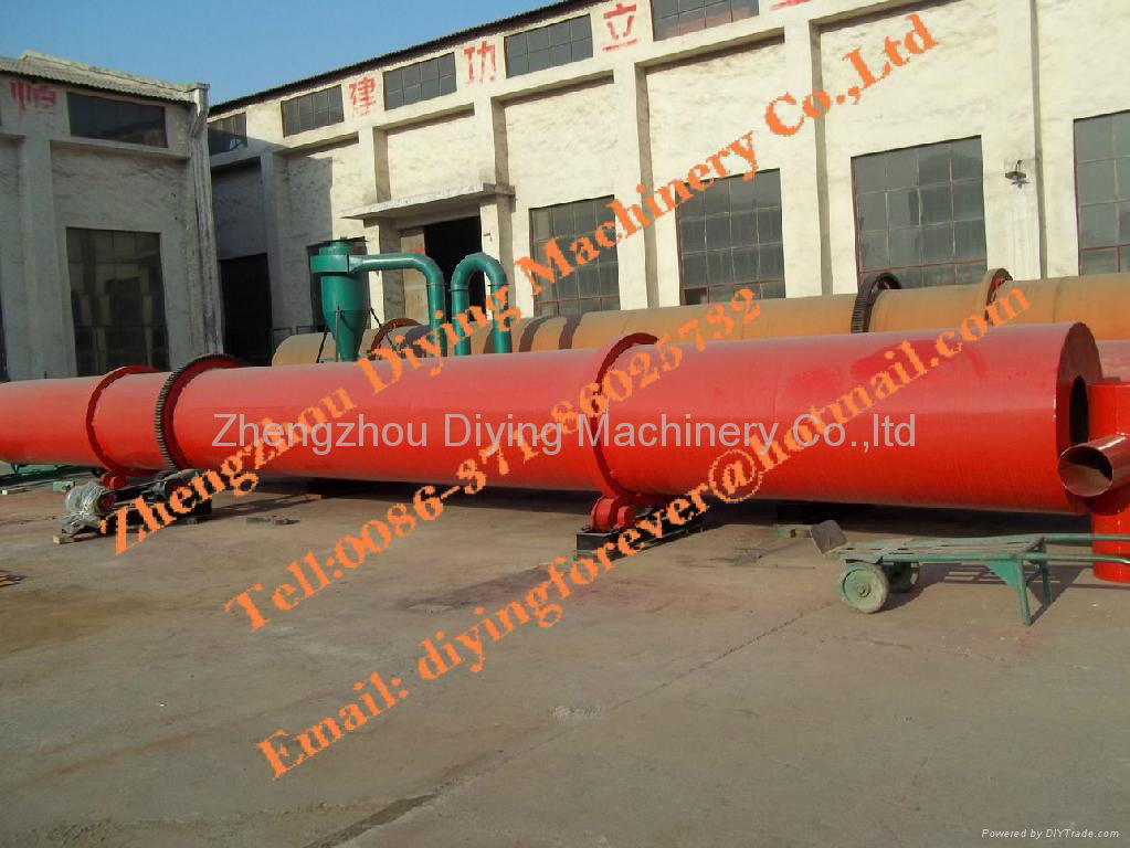 high efficiency rotary drum dryer/cow manure rotary drum dryer 3