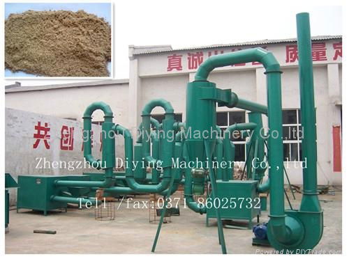 High quality coconut powder dryer machine/wood sawdust powder dryer 2