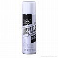 Cleaning and protective agent for throttle valve 1