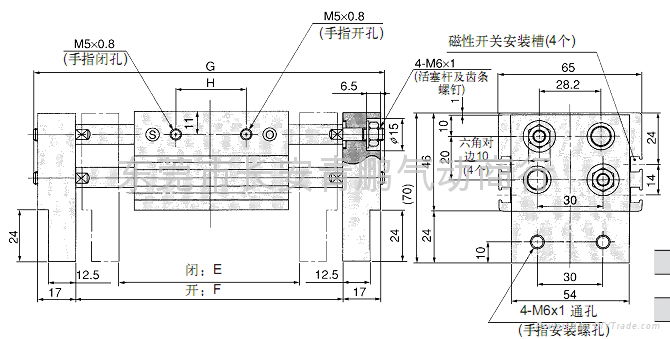 氣動手指MHL2-20D 5