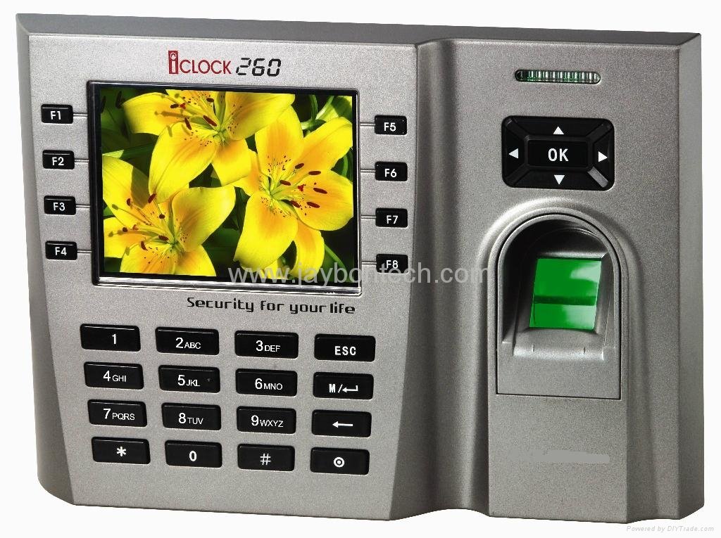 ICLOCK260 Fingerprint Time Attendance Access Control Mutli-Biometric