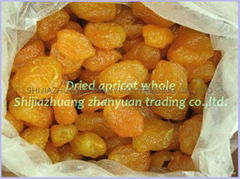 Dried apricot whole