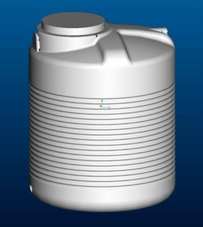 2000 Liter water tank blow moulding machine(three layers) 3