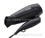 Hair dryer for hotel guest room 