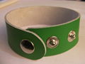 Leather wristband