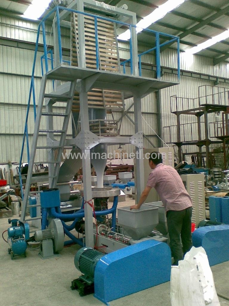 TLG series double layers blowing film machine 5