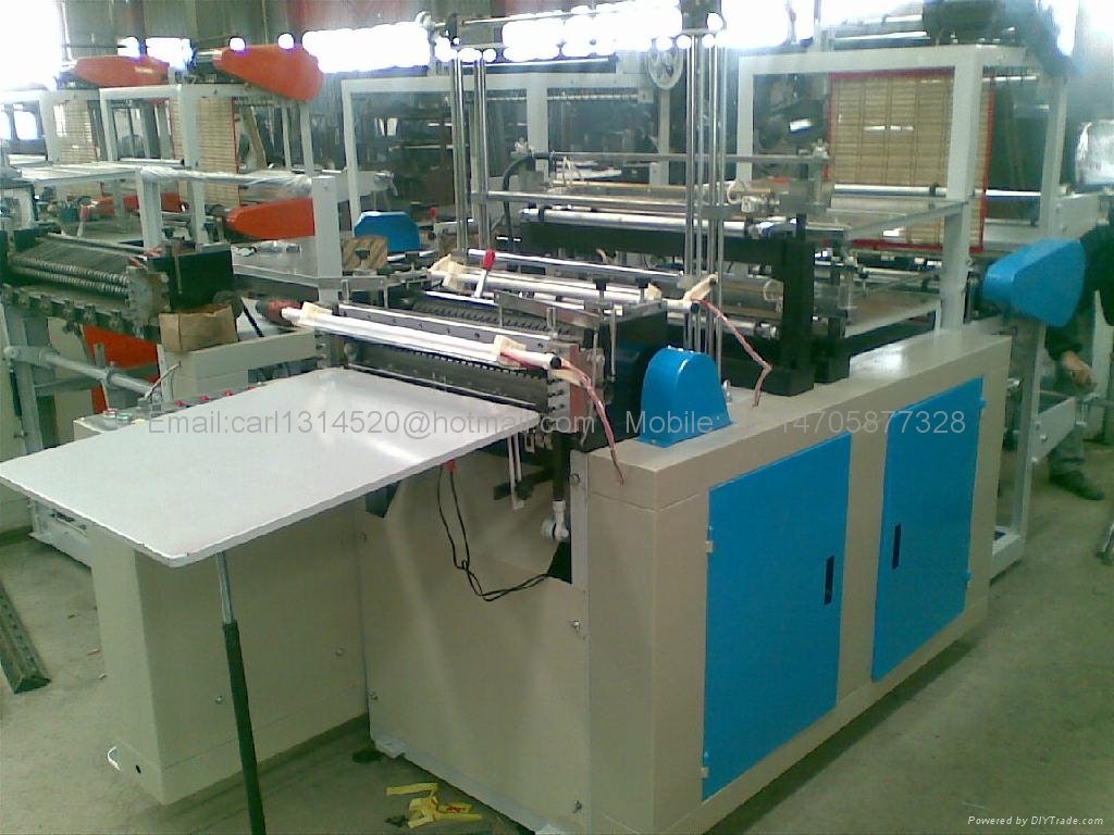 TLXJ 600 700 800 900 plastic carry Bag Making Machine
