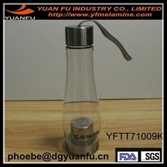 Novel design wholesale water glass bottle