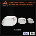 Melamine oval shape hotel and restaurant