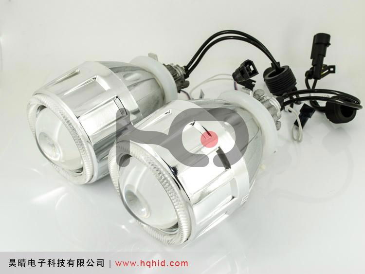 2.5 inch HID Bi-xenon projector lens light with Angel eyes 2.5HQ 3