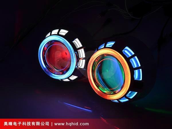 3.0 inch HID Bi-xenon projector lens light with double Angel eyes (3.0HQT)