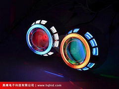 3.0 inch HID Bi-xenon projector lens light with double Angel eyes (3.0HQT)