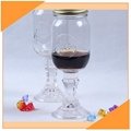 Redneck Mason Wine Glass 16 oz  4