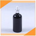 Black Glass Bottle 100ml  1