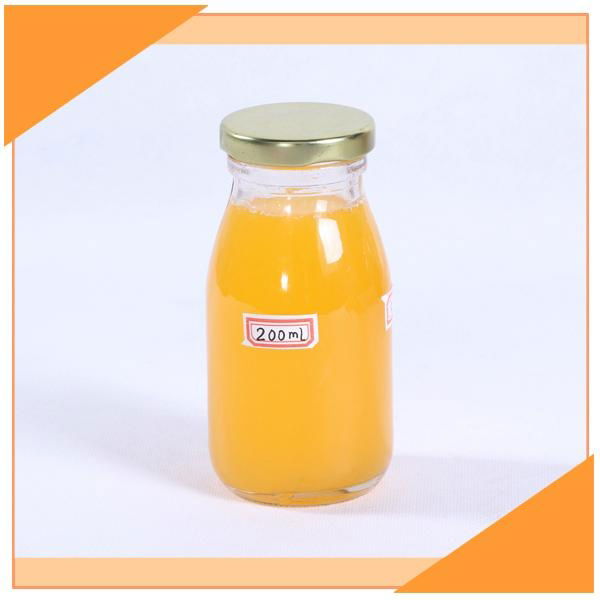 200ml Glass Milk Bottle 