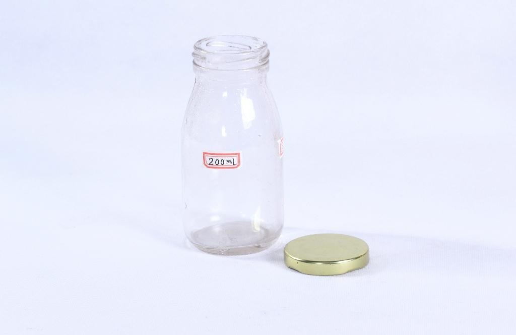 200ml Glass Milk Bottle  3