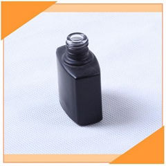 0.25oz Nail Gel Black Glass Bottle For UV Protection 