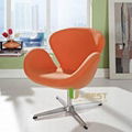 Jacobsen inspired swan chair 2