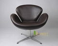 Jacobsen inspired swan chair 5